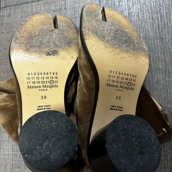 Maison Martin Margiela Brown Ankle Boots - Picture 6 of 9